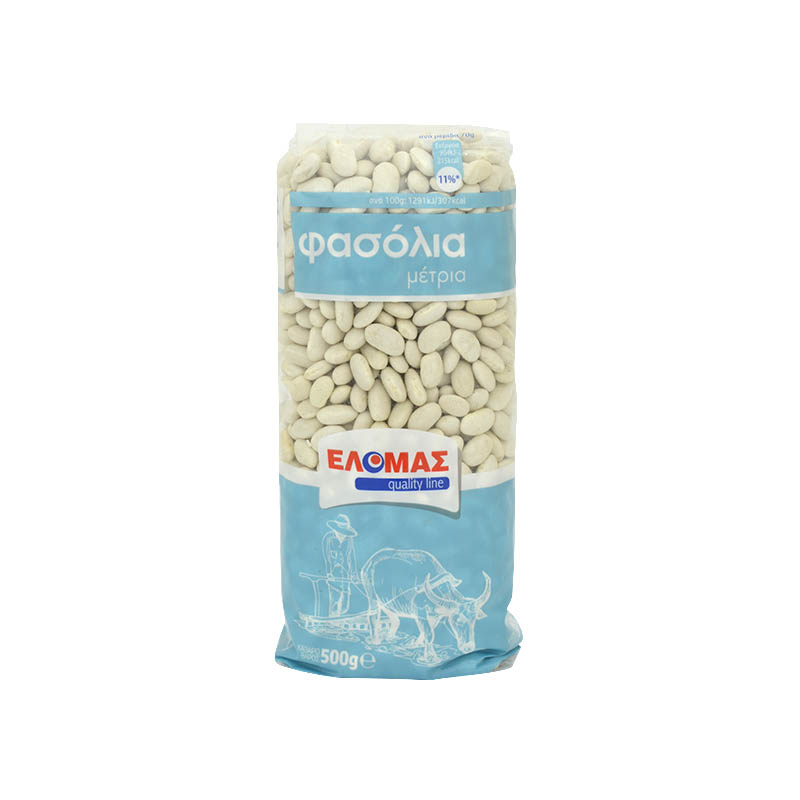 ΕΛΟΜΑΣ φασόλια μέτρια 500g